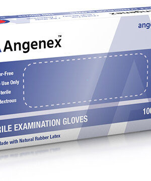 A35 Blue Nitrile Exam Gloves